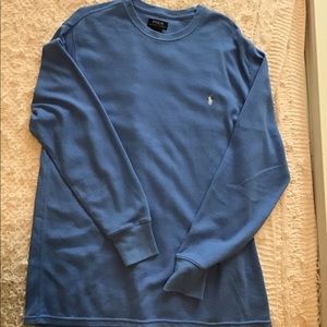 Men’s long sleeve polo sweater